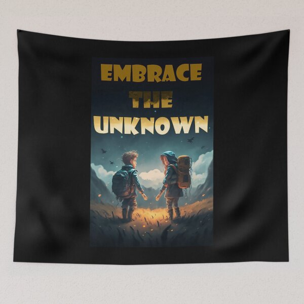 Item preview, Embrace the Unknown designed and sold by Kombinerki.