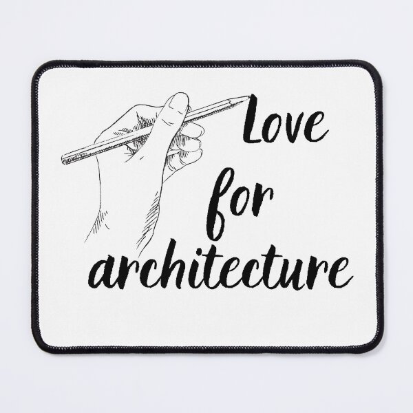 Item preview, for the love of architecture designed and sold by ABKforDesign.