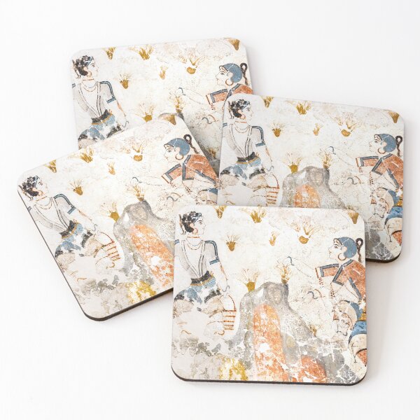 Item preview, Two Theran Women Fresco designed and sold by Weston  Westmoreland.