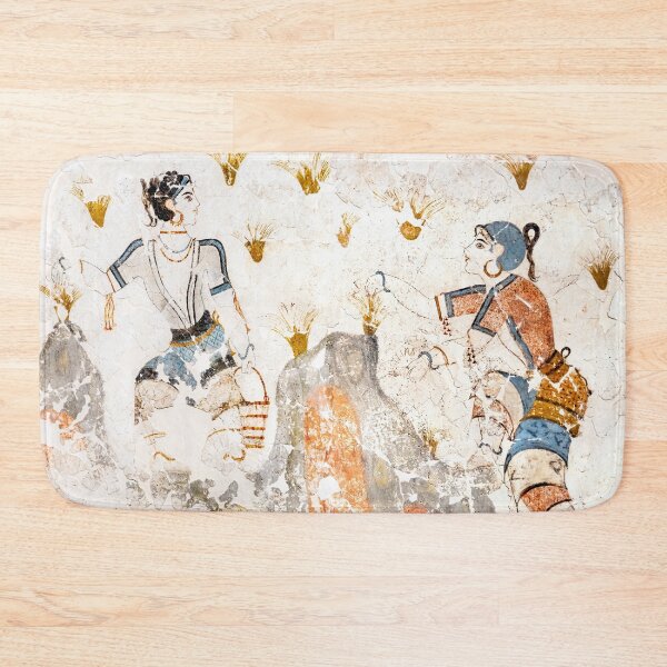 Item preview, Two Theran Women Fresco designed and sold by Weston  Westmoreland.