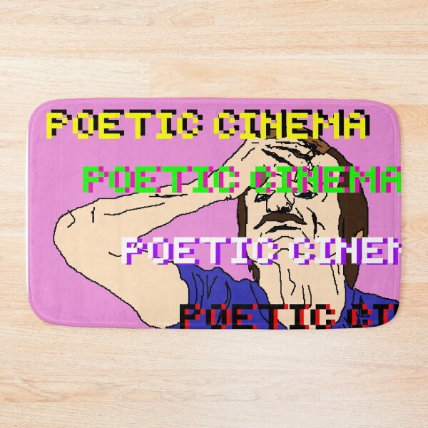 Item preview, "Poetic Cinema"- Tarkovsky Pixel Art Meme designed and sold by BraydenPorter.