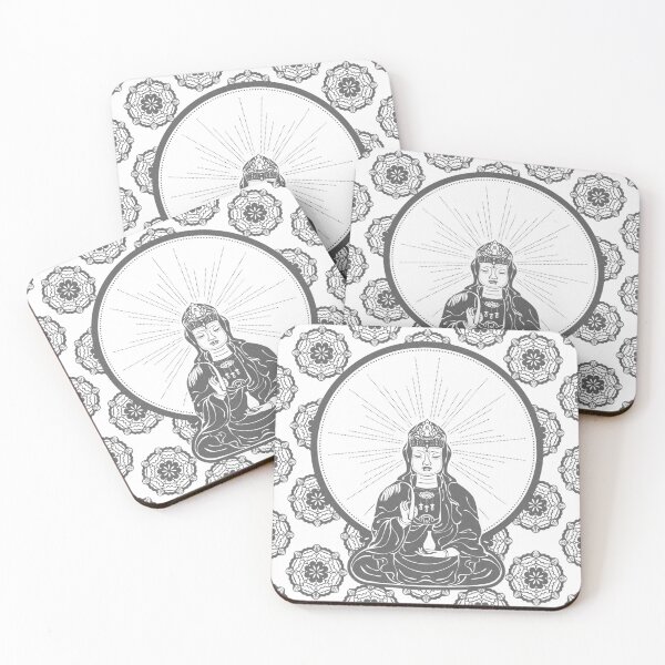 Item preview, Kuan Yin Sattva - Snow + Slate designed and sold by Irene Estelle.