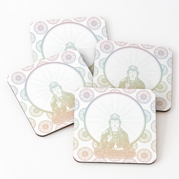 Item preview, Kuan Yin Sattva - Snow + Rainbow Sorbet designed and sold by Irene Estelle.