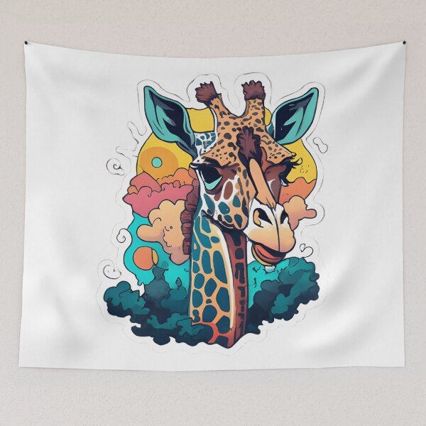 Item preview,  Cute Giraffe Colorful  designed and sold by futuresimo04.