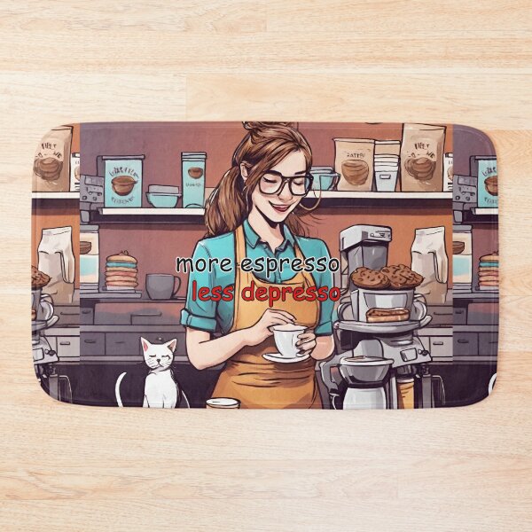 Item preview, More Espresso Less Depresso designed and sold by jessypaul027.