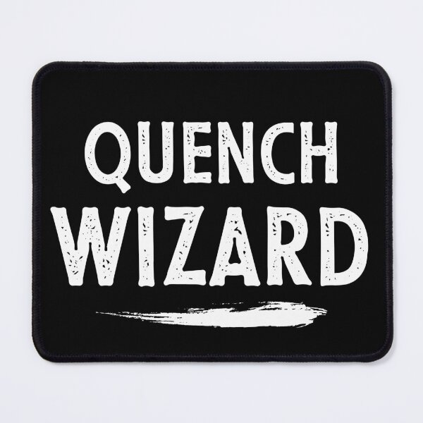 Item preview, Quench wizard knifemaker bladesmith designed and sold by Tanya Mihe.