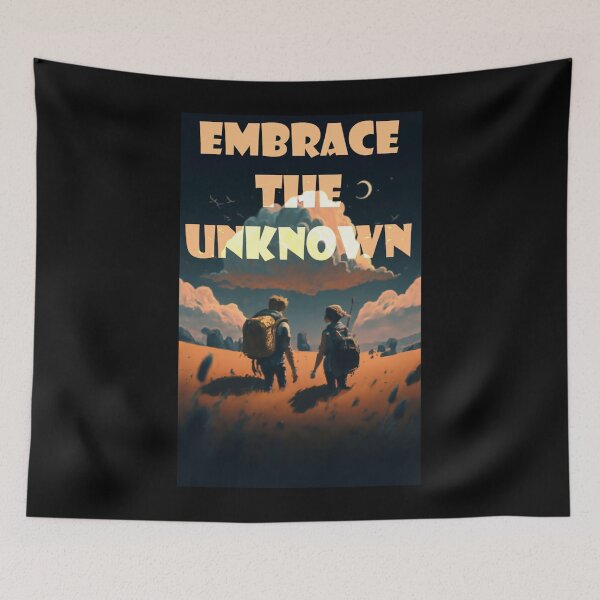 Item preview, Embrace the Unknown designed and sold by Kombinerki.