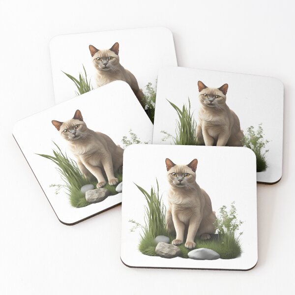 Item preview, Beautiful Platinum Burmese cat  designed and sold by Kaleddis.