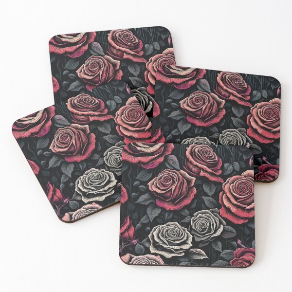 Item preview, Gothic Roses Pattern designed and sold by LilithhWolf.