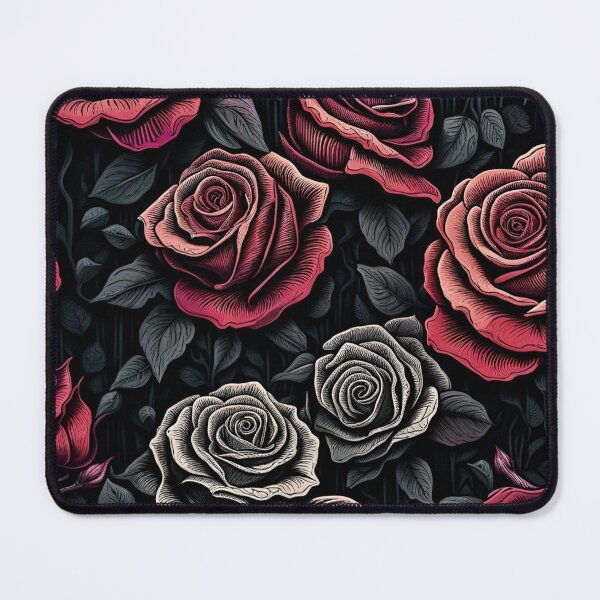 Aperçu de l'œuvre Modèle de roses gothiques créée et vendue par LilithhWolf.