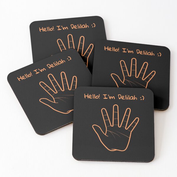 Item preview, Hello I'm Delilah my name funny girl cute designed and sold by STRAVOY.