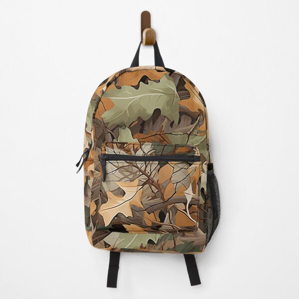 Item preview, Brown Amber Green Forest Leaf Camo seamless pattern designed and sold by Reichcorp.