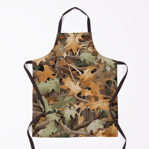 Item preview, Brown Amber Green Forest Leaf Camo seamless pattern designed and sold by Reichcorp.