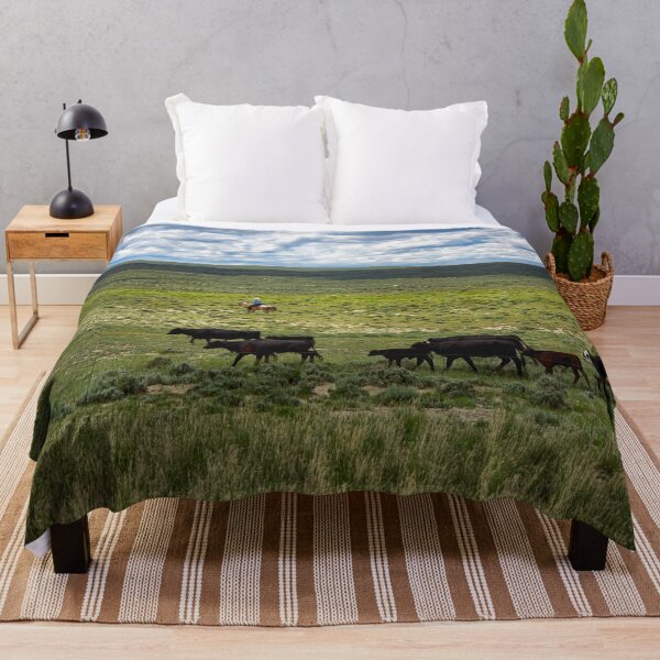 Item preview, Cattle Round Up in Wyoming designed and sold by Kathy Weaver.