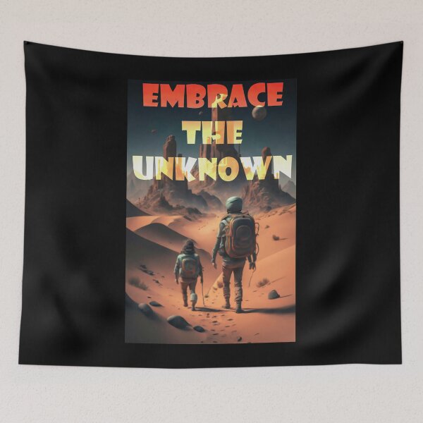 Item preview, Embrace the Unknown designed and sold by Kombinerki.