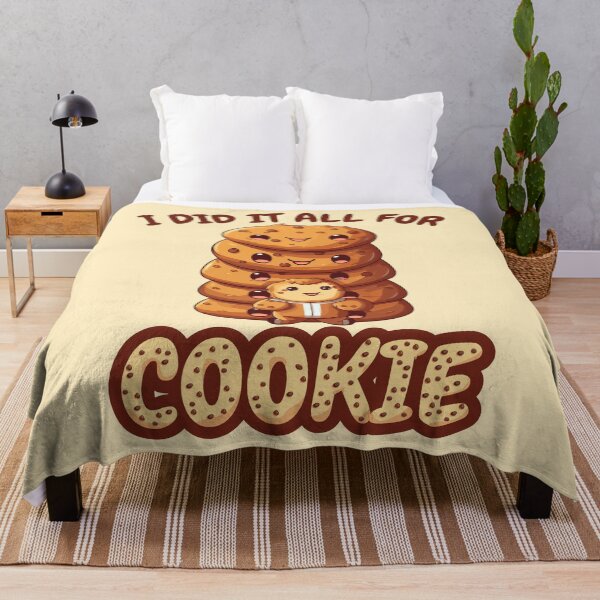 Item preview, Cute I Did It All For Cookie Cartoon designed and sold by Daqomm.