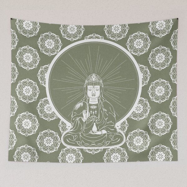 Item preview, Kuan Yin Sattva - Sage + Snow designed and sold by Irene Estelle.