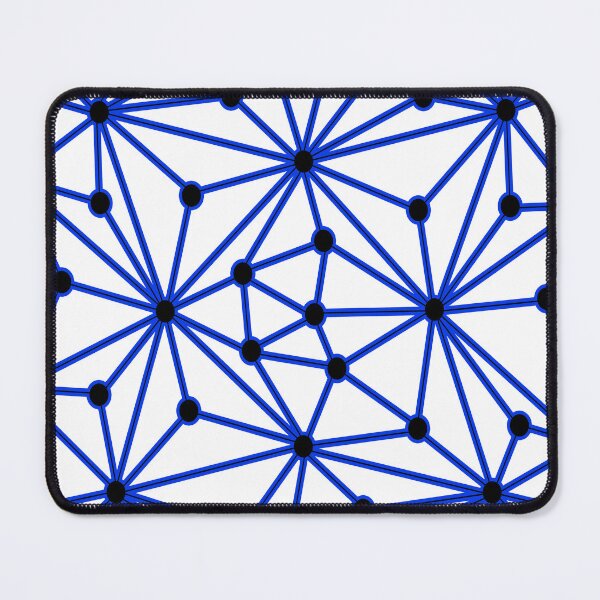 Item preview, Abstract geometric pattern - blue. designed and sold by K.S ART.