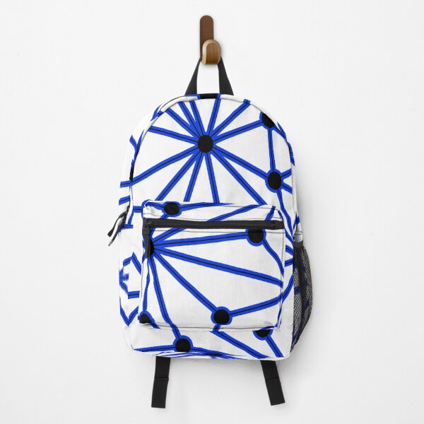 Item preview, Abstract geometric pattern - blue. designed and sold by K.S ART.