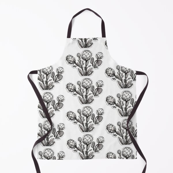 Item preview, Cactus 3 | monochrome cactus | cactus flower | desert flower designed and sold by JackrabbitPub.