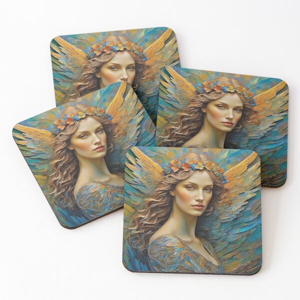 Item preview, Relief with colorful  Angel  designed and sold by bogfl.