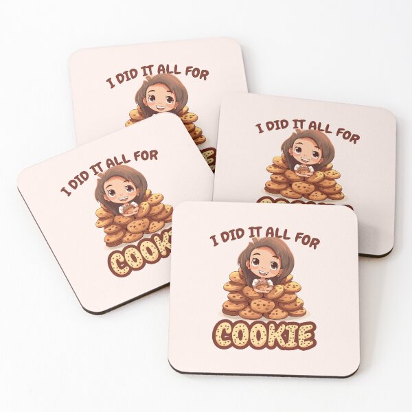 Item preview, Funny I Did It All For Cookie Cartoon designed and sold by Daqomm.