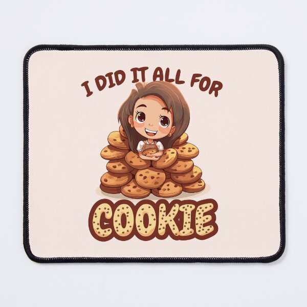 Item preview, Funny I Did It All For Cookie Cartoon designed and sold by Daqomm.