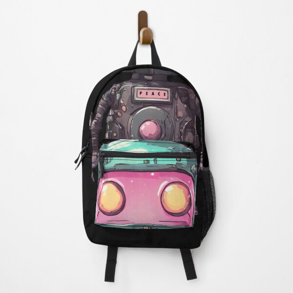 Item preview, Little Cute Robot with the Inscription Peace designed and sold by Aquillashop.