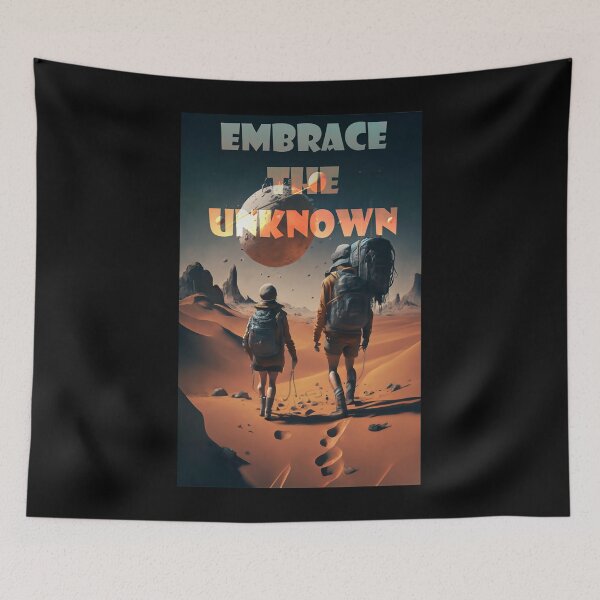 Item preview, Embrace the Unknown designed and sold by Kombinerki.