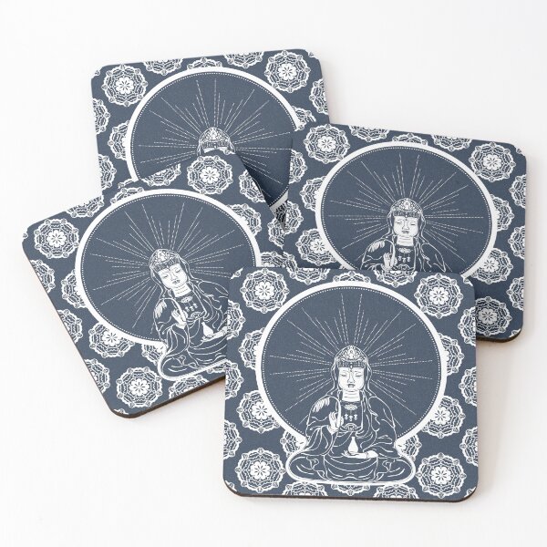 Item preview, Kuan Yin Sattva - Dusk + Snow designed and sold by Irene Estelle.