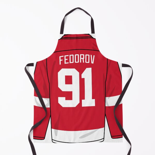 Item preview, Sergei Fedorov Detroit jersey designed and sold by Tarroi.