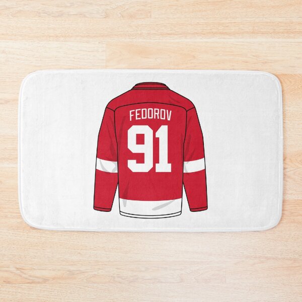 Item preview, Sergei Fedorov Detroit jersey designed and sold by Tarroi.