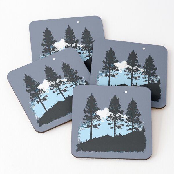 Item preview, Trees in the mountains designed and sold by NickChe.