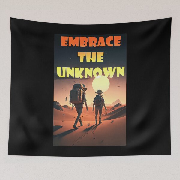 Item preview, Embrace the Unknown designed and sold by Kombinerki.