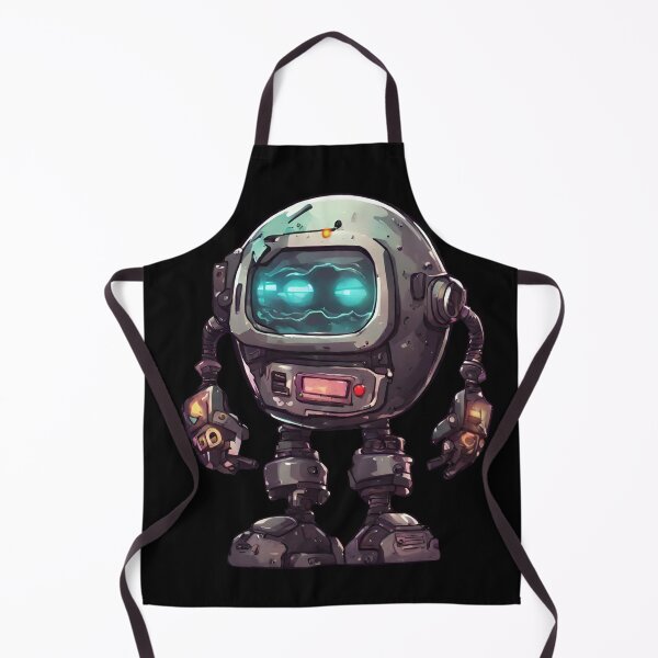 Item preview, Little Cute Robot designed and sold by Aquillashop.