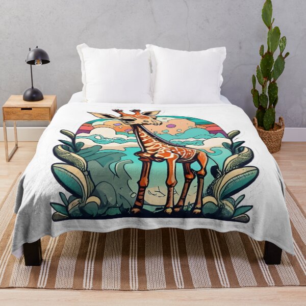 Item preview, Cute Giraffe Colorful designed and sold by futuresimo04.