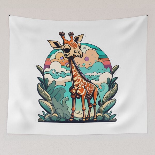 Item preview, Cute Giraffe Colorful  designed and sold by futuresimo04.