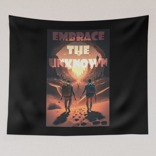 Item preview, Embrace the Unknown designed and sold by Kombinerki.