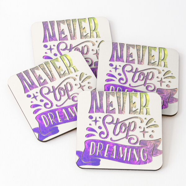 Item preview, Never Stop Dreaming Quotes designed and sold by CatherineSivie.