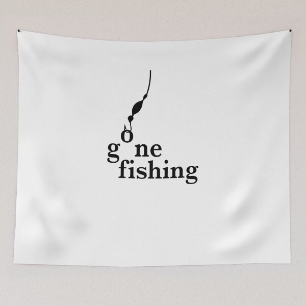 Item preview, Gone fishing designed and sold by Vectorqueen.