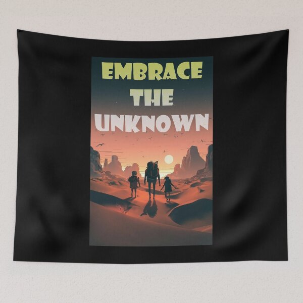 Item preview, Embrace the Unknown designed and sold by Kombinerki.