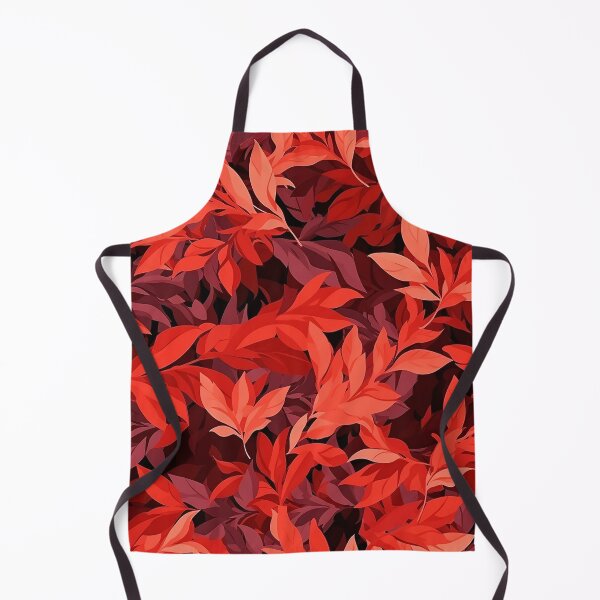 Item preview, Red Forest Leaf Camo seamless pattern designed and sold by Reichcorp.