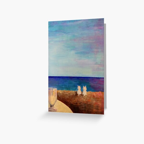 Good times at Cava Corner Greeting Card