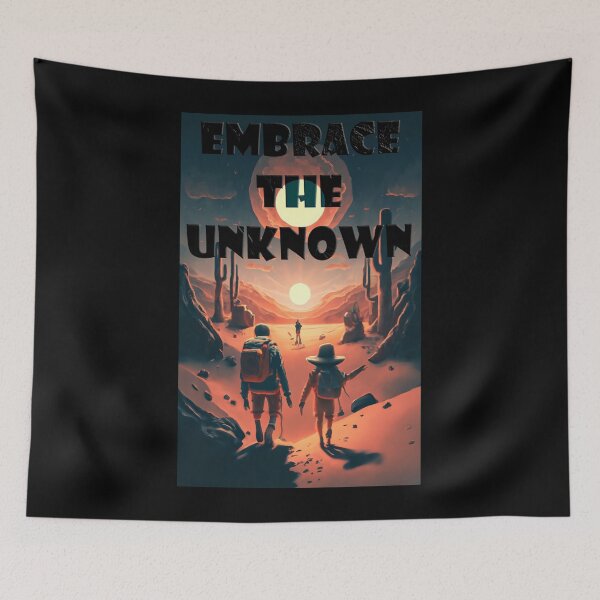 Item preview, Embrace the Unknown designed and sold by Kombinerki.