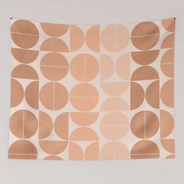 Item preview, Bauhaus Balance in Peach Fuzz  designed and sold by Perrin Le Feuvre.