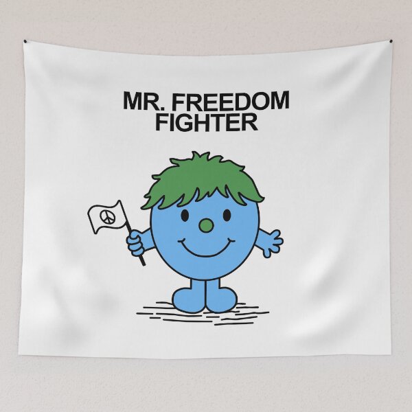 Item preview, Mr. Freedom Fighter designed and sold by Scat the cat.