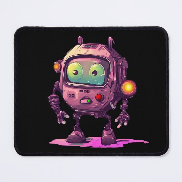 Item preview, Cute Funny Pink Robot designed and sold by Aquillashop.