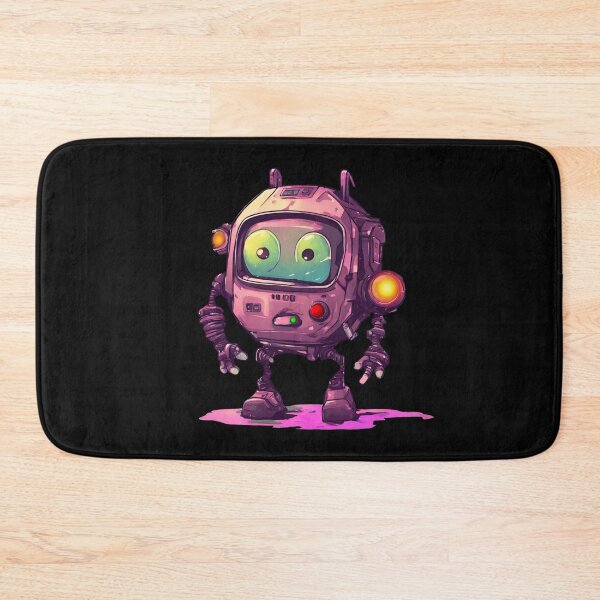 Item preview, Cute Funny Pink Robot designed and sold by Aquillashop.