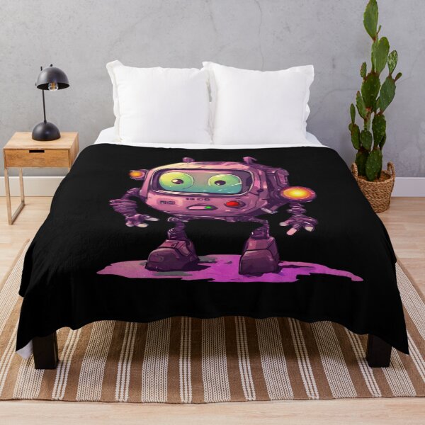 Item preview, Cute Funny Pink Robot designed and sold by Aquillashop.