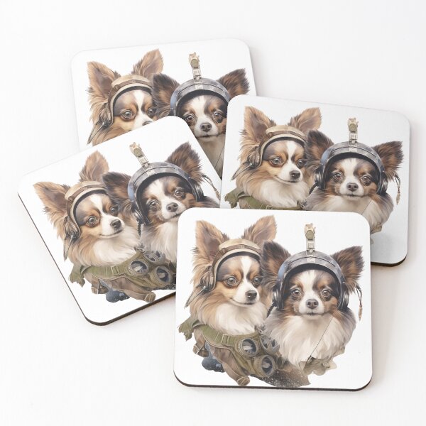 Item preview, Papillon dog // Papillon dog design //Papillon dog mats, cute puppy pet bandanas, Puppy cute dog Poster designed and sold by SMARTKIT  DESIGNAGENCY.